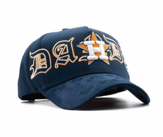 GORRA DANDY HATS ASTROS BLUE ORANGE